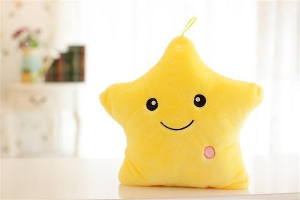 Super Cute Luminous Plush--a Star Falls From The Sky And Into Your Han 